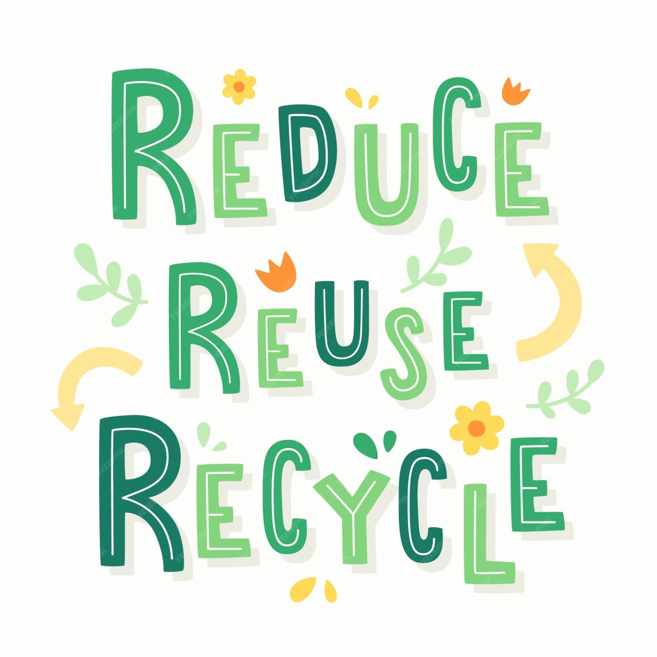 Reduce Reuse Recycle Clipart